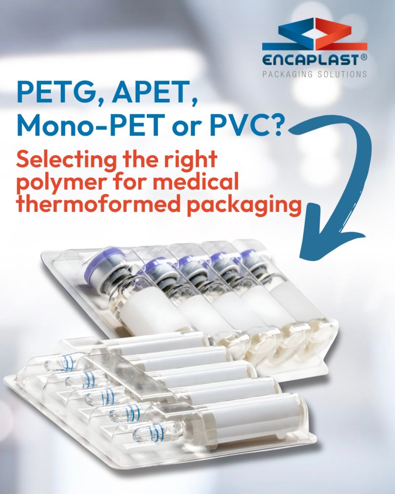 Imballaggi termoformati per dispositivi medici: confronto tra PETG, APET, Mono-PET e PVC