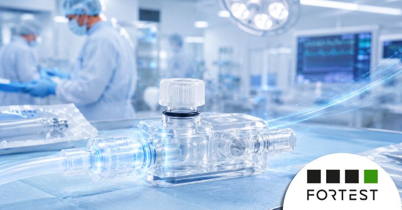 Test di tenuta per dispositivi medici: