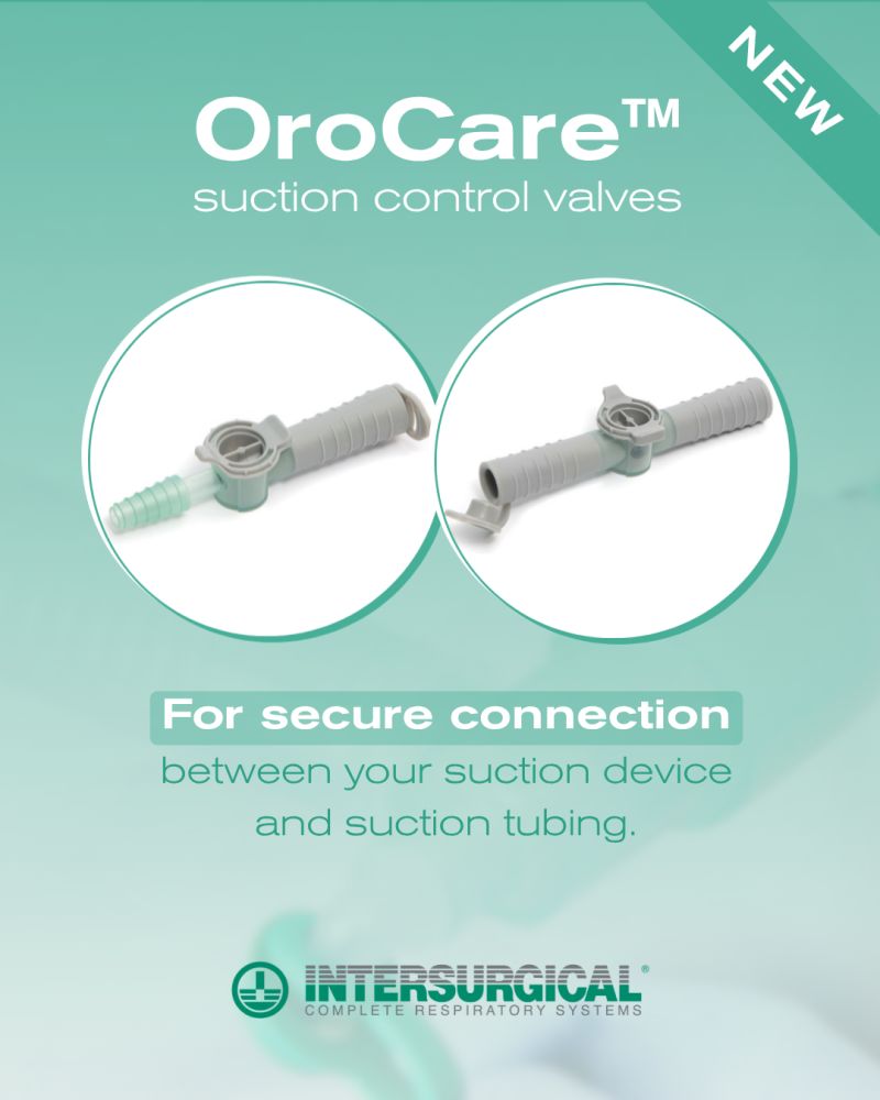 OroCare™: la gamma per l'igiene orale in Terapia Intensiva di Intersurgical