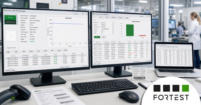 ForTest: Leak Test Manager per la tracciabilità dei test di tenuta e il controllo qualità
