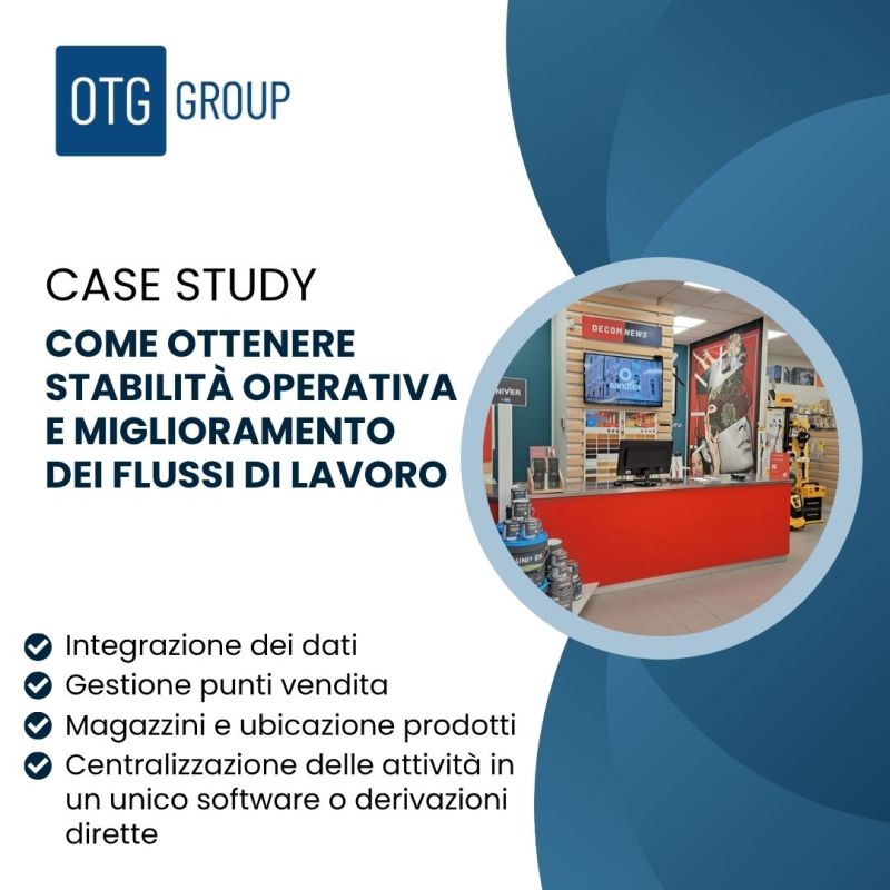 Decom, il Case Study di OTG Group: dalla frammentazione dei software a un sistema integrato con Business CUBE