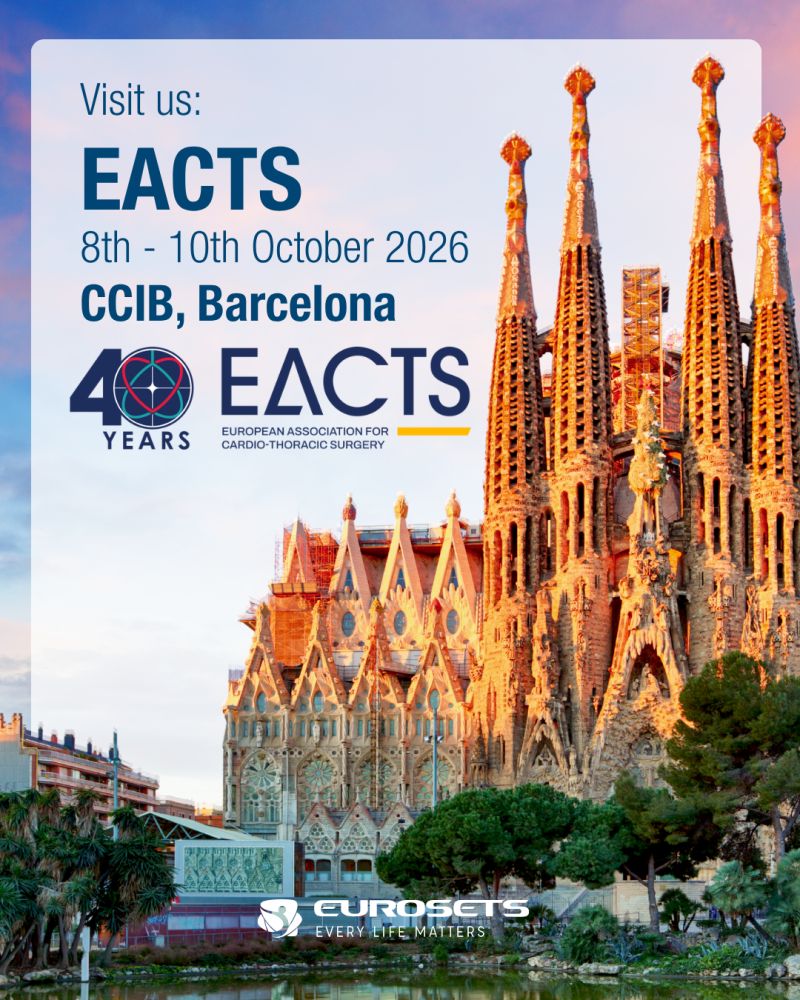 Eurosets al 40° EACTS Annual Meeting di Barcellona