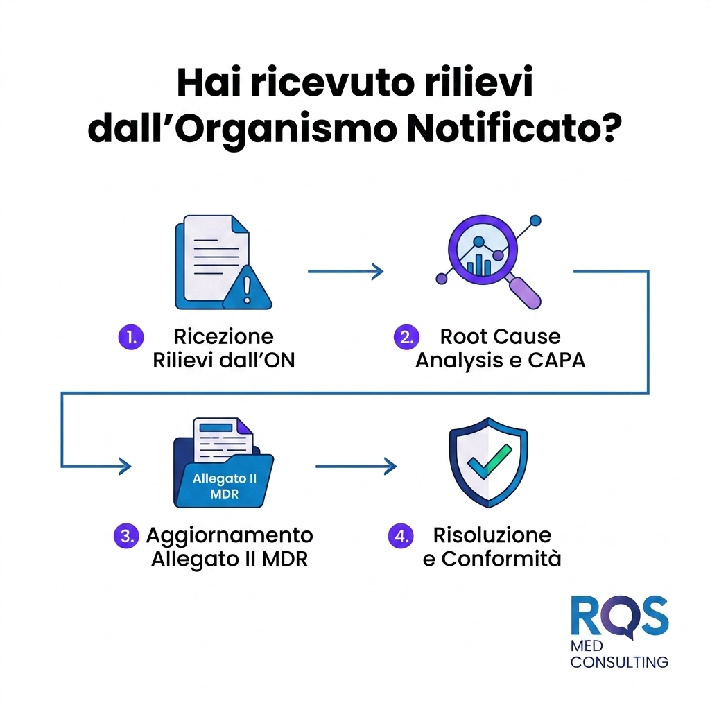 RQS Med Consulting: come gestire le Non Conformità MDR dell’Organismo Notificato