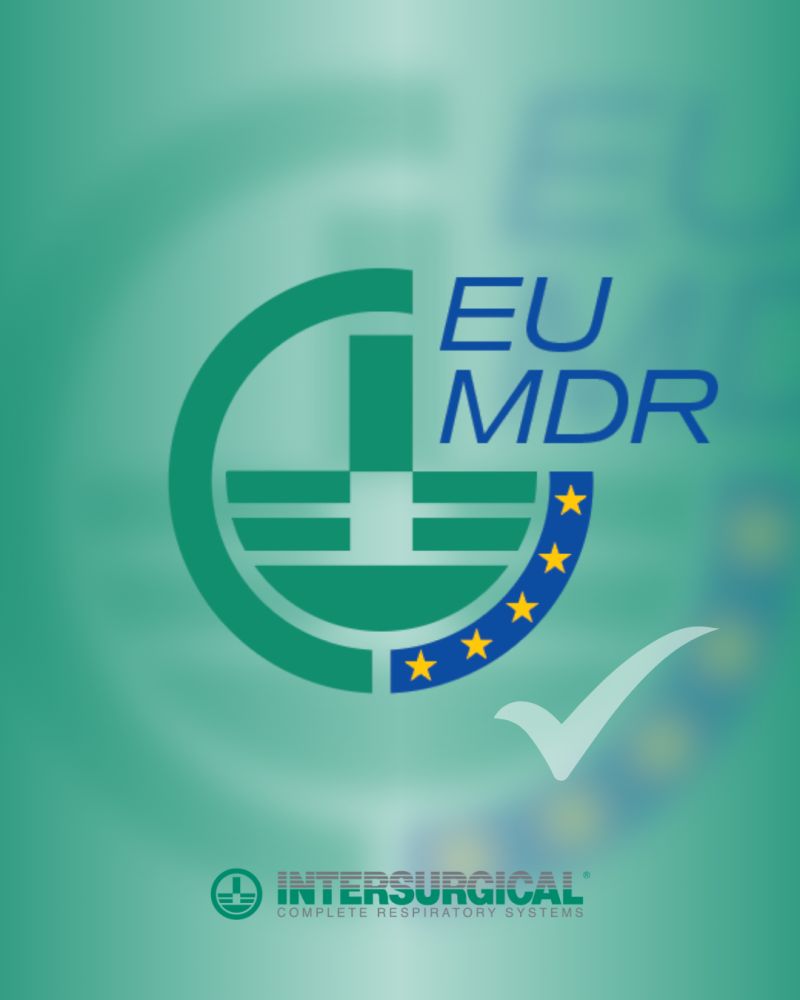 Intersurgical ottiene la certificazione MDR per i dispositivi medici
