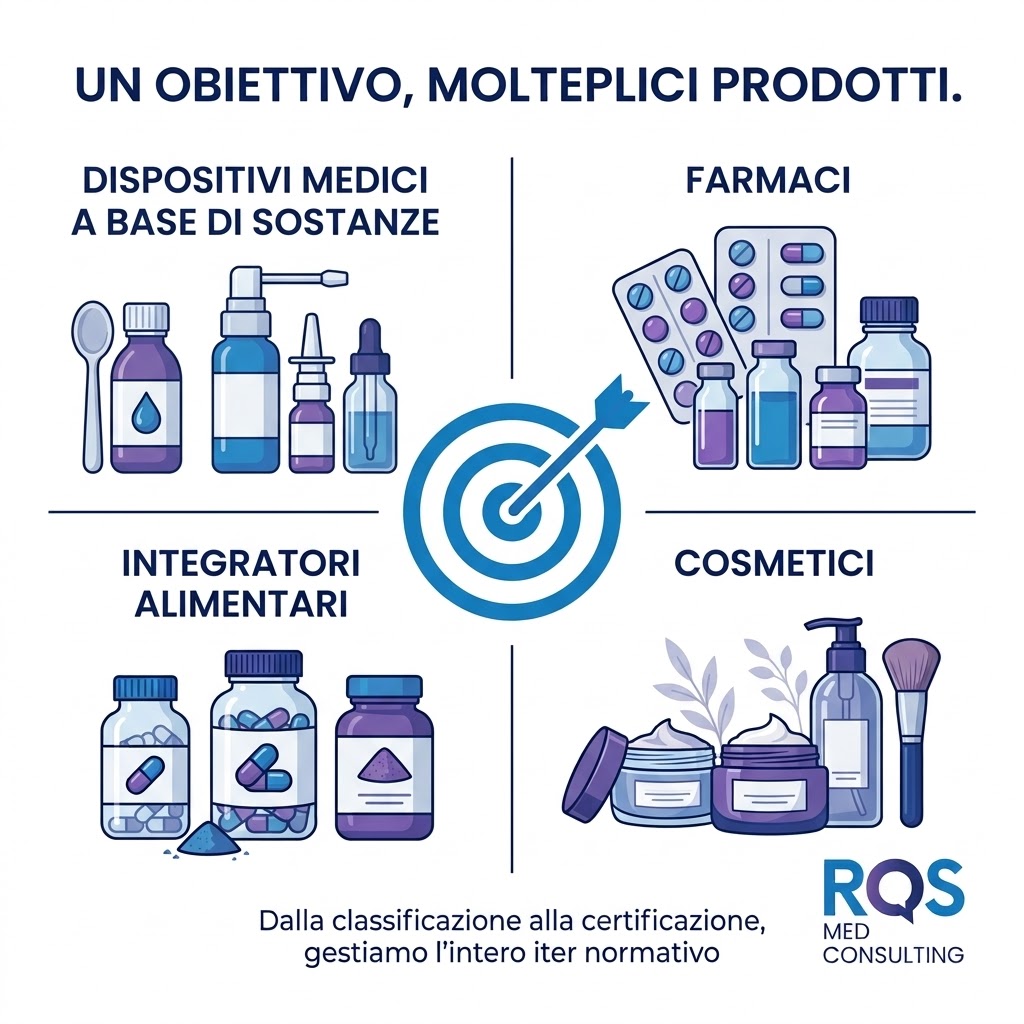 RQS: consulenza regolatoria per dispositivi medici, farmaci e cosmetici